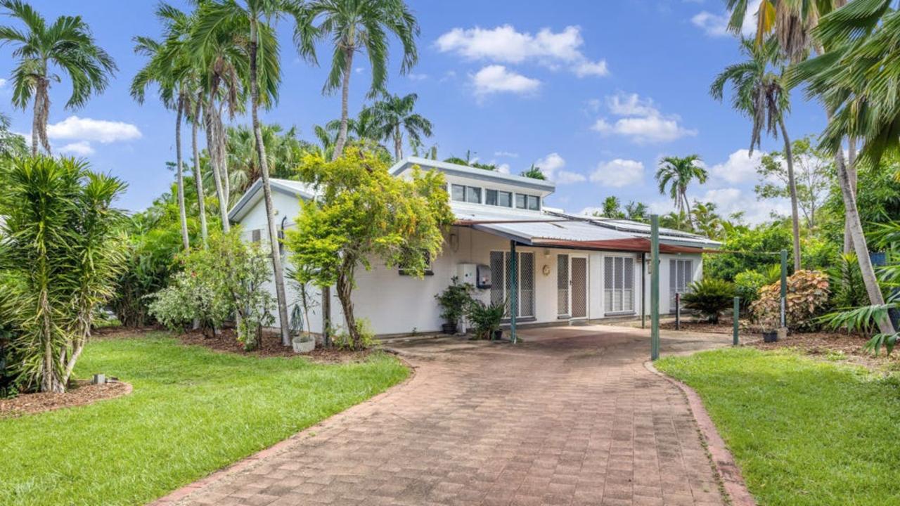 The house at 10 Sirius Street, Woodroffe, is for sale for $500,000, which would make mortgage repayments about the same as the median suburb rent.