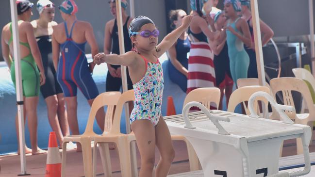 Beef City Swim Meet at 2nd World War Memorial Aquatic Centre, Rockhampton, on October 26, 2024. Photo: Pam McKay