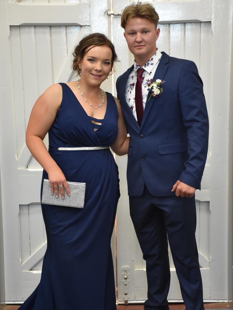 Clare Ramsey and Dean Mauch at the Assumption College formal.