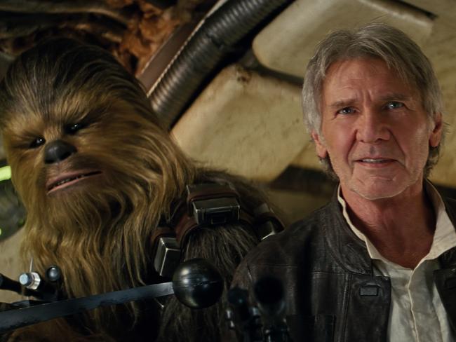 Old favourites ... It’ll be worth seeing the film for Han Solo and Chewbacca alone. Picture: Disney