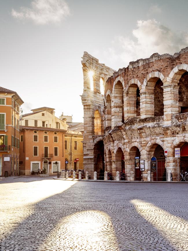 Colliseum in Verona city, Italy