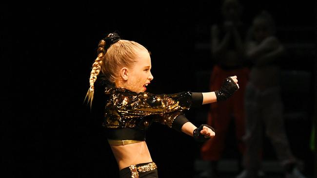 Age 7 to 12 Hip Hop Solo. Madison Gilbert. Picture: Shae Beplate.