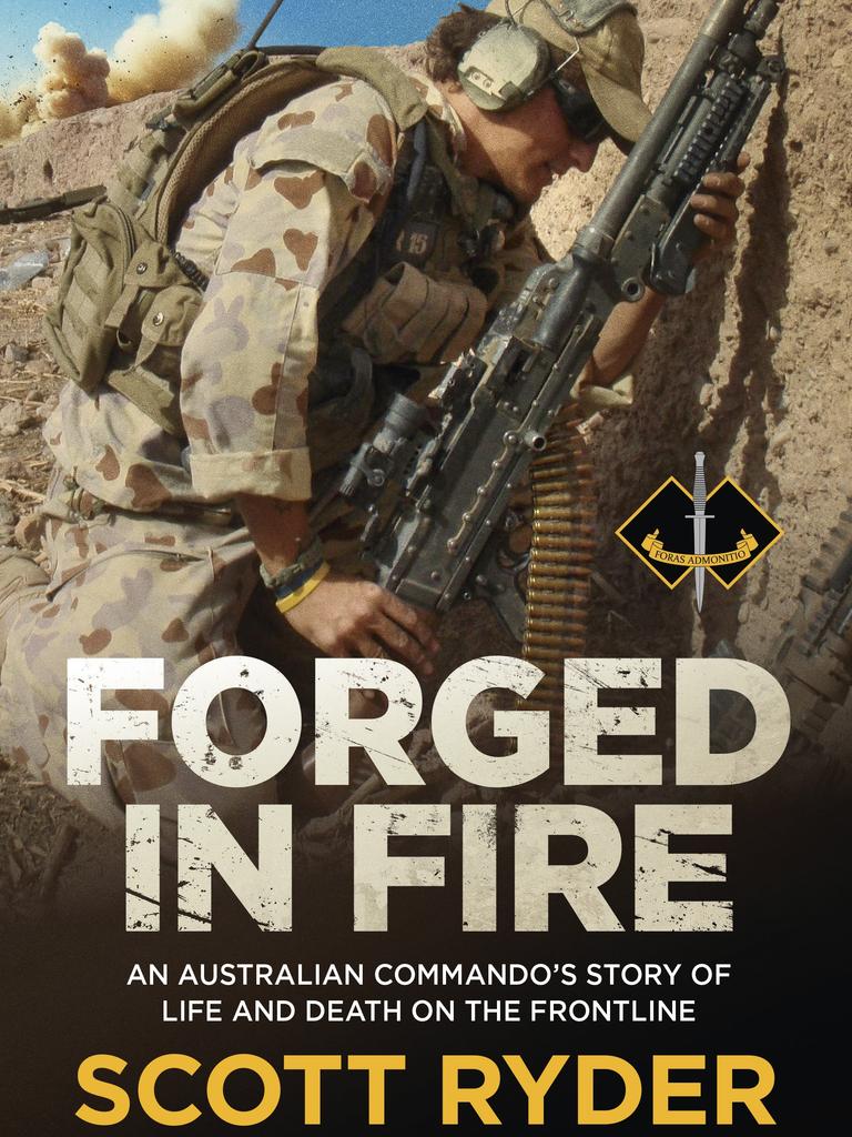 Forged in Fire is written by Scott Ryder and is the first memoir of a modern day operator from the 2nd commando regiment.