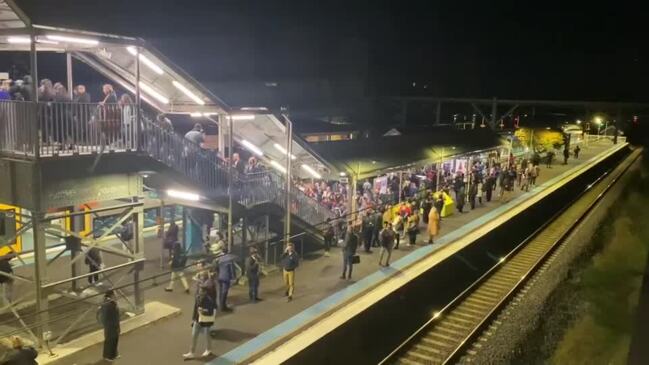 Delays on Sydney train network