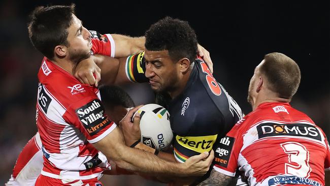 Viliame Kikau made a big impact from the bench.