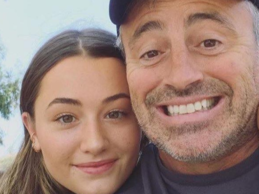 LeBlanc and his daughter Marina, who was spotted at the dealership with her dad.