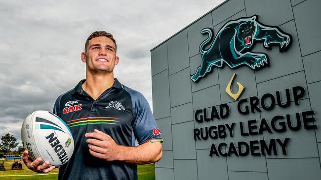 NSW halfback Nathan Cleary. The Panthers group have contributed around $20 million to their NRL team Picture: AAP