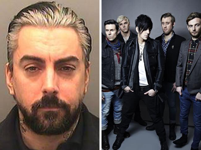 Jailed Lostprophets rocker Ian Watkins.