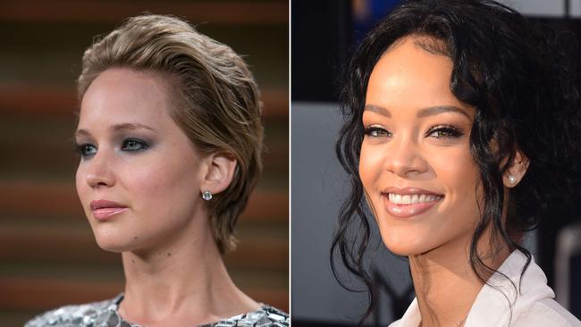 Jennifer Lawrence and Rihanna are among high-profile victims of the leaks.