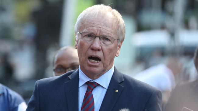 Peter Beattie is standing firm. Picture: Annette Dew