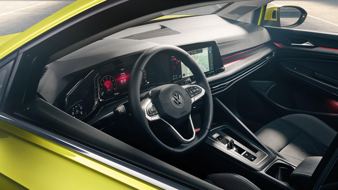 The new-look Golf features clever technology borrowed from more expensive models.