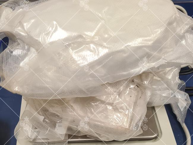 The Northern Territory Joint Organised Crime Task Force seized 3kg of cocaine valued at $1.5m in the drug bust.