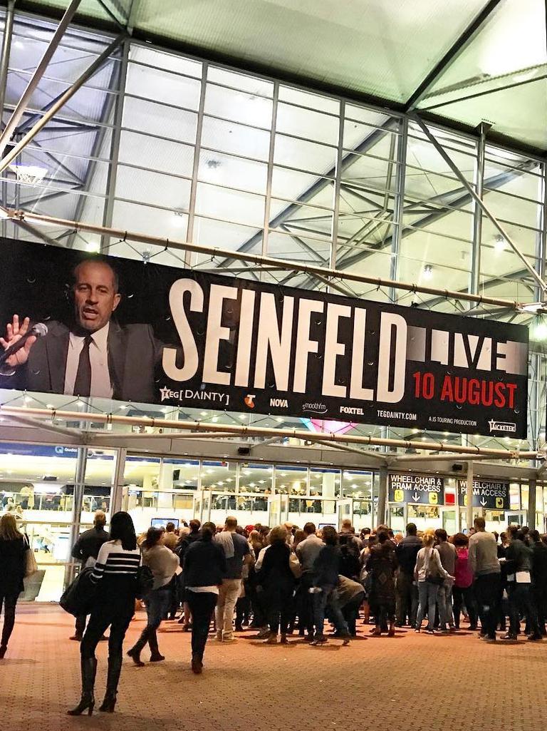 Seinfeld was last here in 2017.