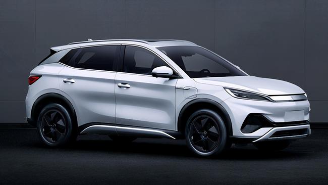 The BYD Yuan Plus crossover goes on sale in 2021 ahead of a 2022 arrival.