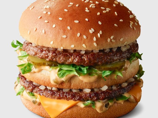 Big Mac from McDonald's , Australia . Picture: McDonald's