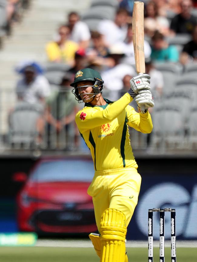 Bowler Nathan Coulter-Nile topscored for Australia.