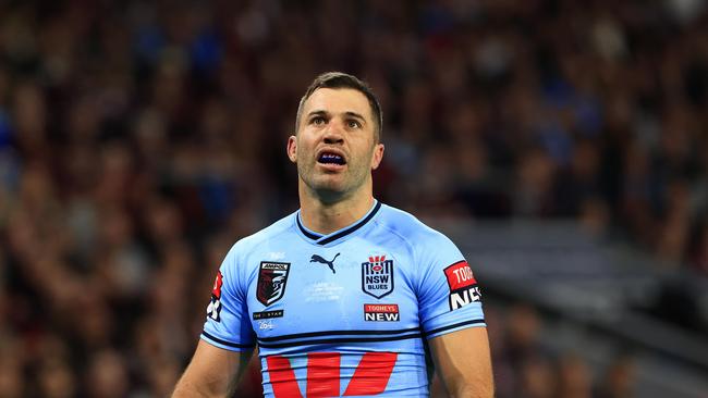 Tedesco will go down as one of the Blues’ best ever players, but will Game III be his last game for NSW? Picture: Adam Head.