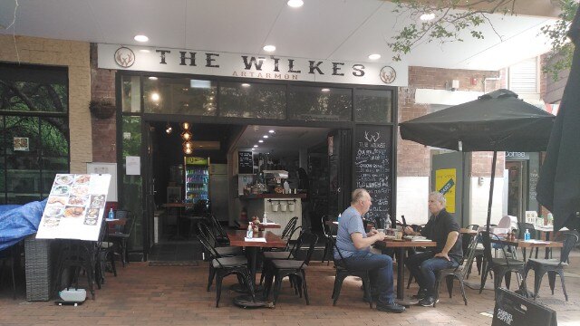 The Wilkes is one of three existing coffee shops in the pedestrian strip.