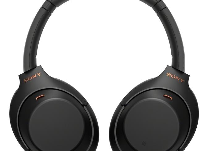 Sony WH-1000XM4 noise cancelling headphones.