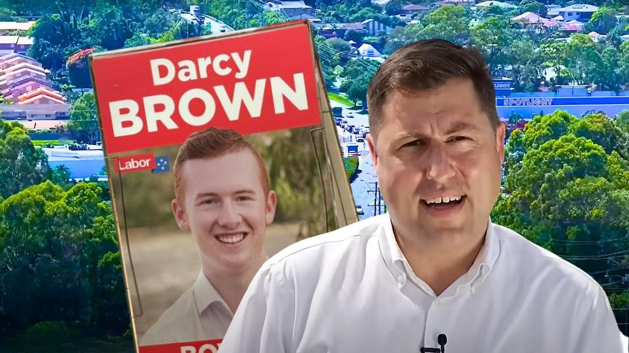 The Labor Party’s Darcy Brown, left, ran an 11th-hour campaign with few corflutes throughout the electorate giving incumbent Henry Pike, right, a major challenge and scaling back his margin.