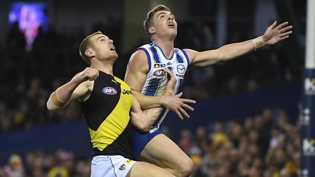 Richmond is facing more time without key defender David Astbury. Picture: AAP Image/Julian Smith.