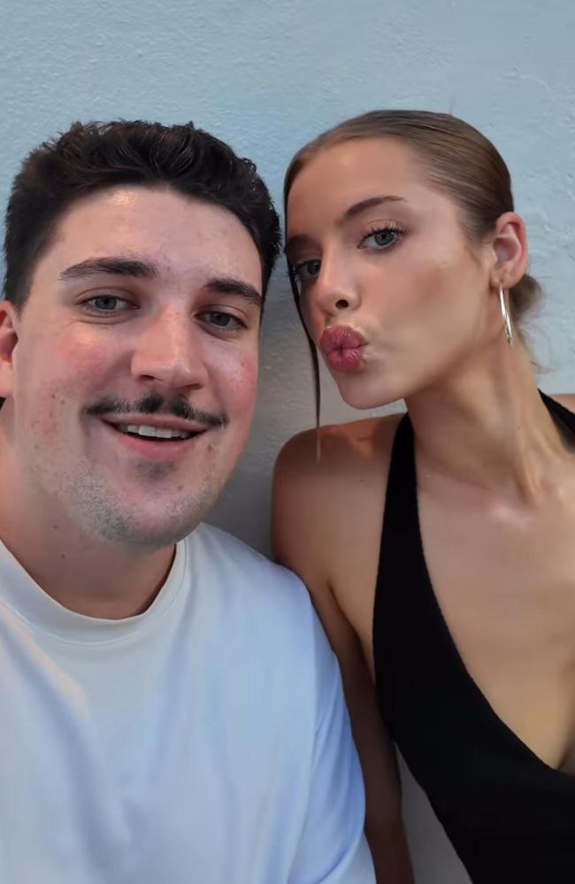 Perth-based podcaster, Jamo Lennon, is told he's punching with his girlfriend almost every day. Picture: Instagram/@jamolennon