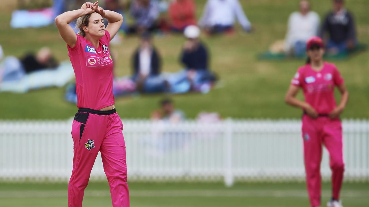 Ellyse Perry will miss the Sixers’ clash with Hobart. Photo: Brett Hemmings