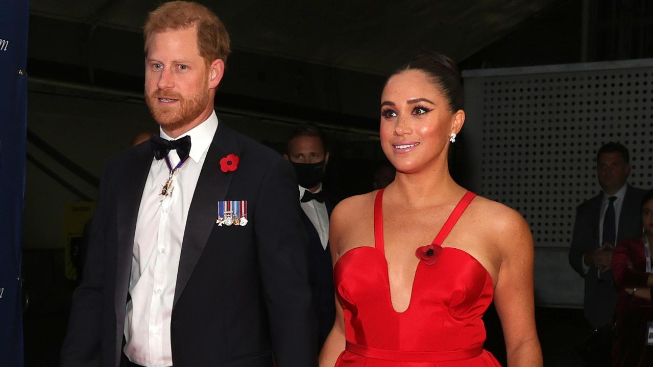 Harry and Meghan jetted into the UK for a secret face-to-face meeting with the Queen. Dia Dipasupil/Getty Images