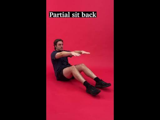 partial sit back