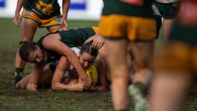 2023-24 NTFL Women's Grand Final between PINT and St Mary's. Picture: Pema Tamang Pakhrin