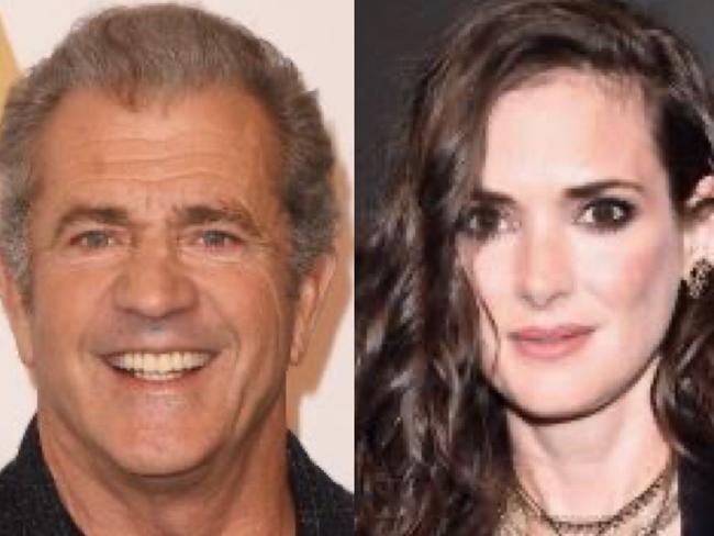 Mel Gibson and Winona Ryder