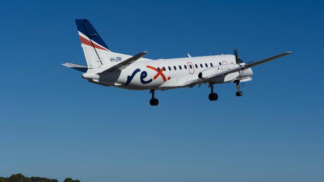 Rex has a fleet of 61 Saab 340s which are used on regional routes. Picture: Supplied.