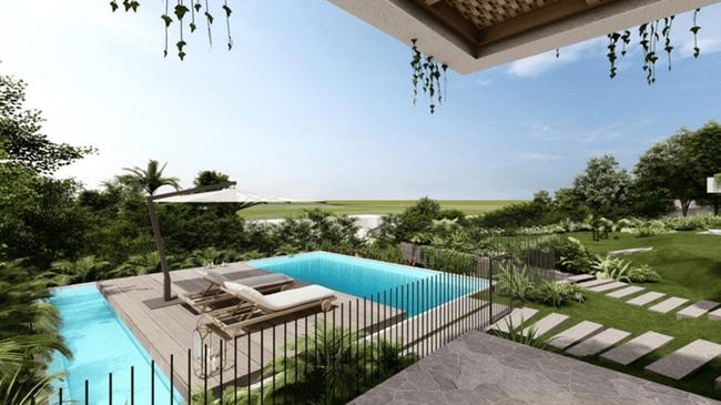 Renders of the property designed for 12-14 Ocean Vista Lane, Buderim. Photo: contributed