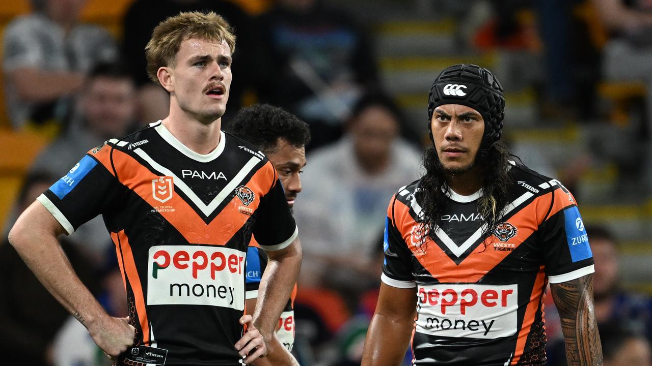 ‘Not here to be best mates’: Fragile Luai-Galvin truce to test Tigers