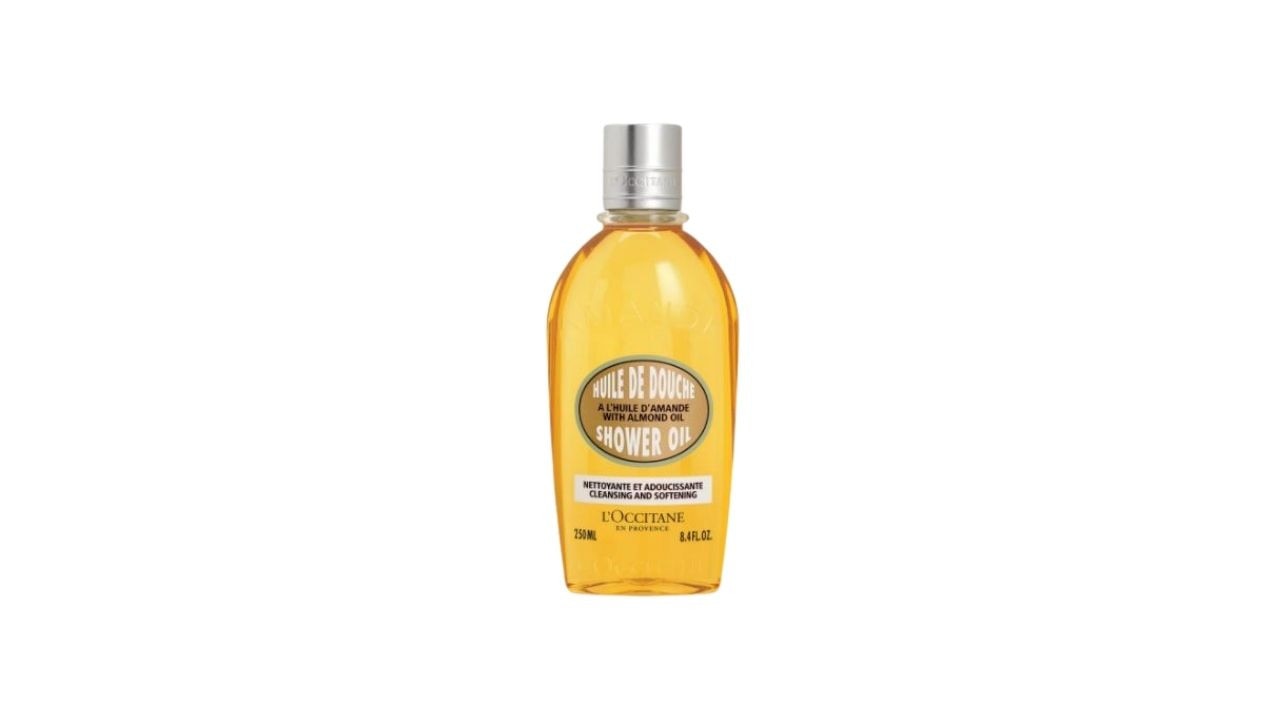 L’Occitane Almond Shower Oil 250ml. Picture: THE ICONIC.