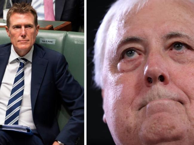 Christian Porter will help Clive Palmer's $300b lawsuit against Australia. Pictures: NCA NewsWire