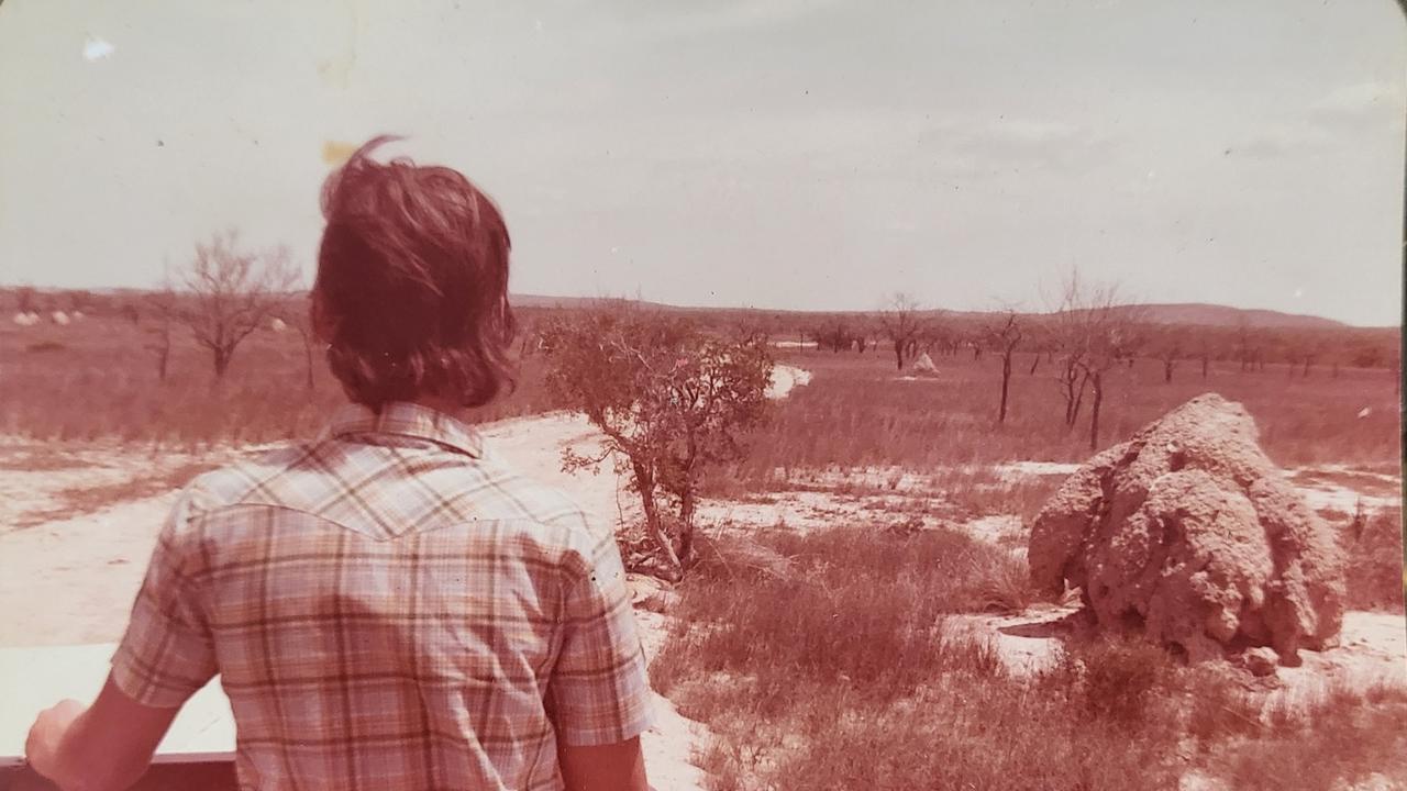 Rhett Walker in his first week at Limmen National Park (formerly Nathan River Station) when he was 14 years old. Picture: Supplied/Facebook