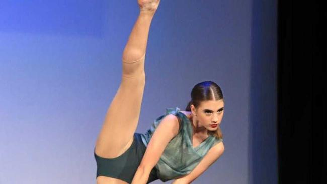 Kirby Richardson wins the Expressions Dance Company scholarship. Picture: contributed