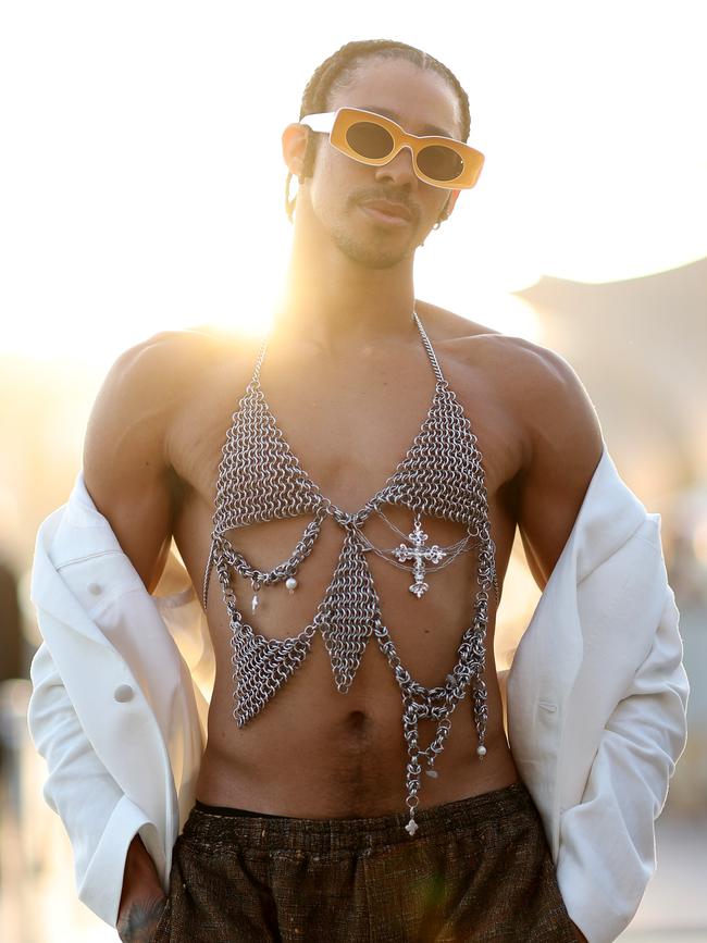 Keiynan Lonsdale attends the GQ Australia Men Of The Year Awards Photo: Brendon Thorne.