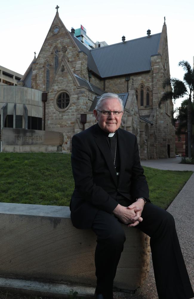 Archbishop Mark Coleridge. Picture: Lyndon Mechielsen