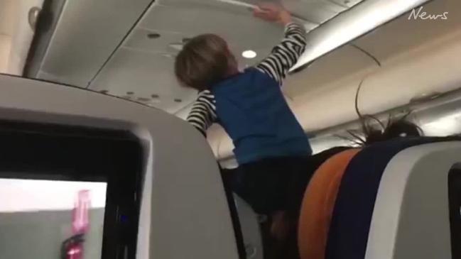 Child throws mega-tantrum during 8-hour flight