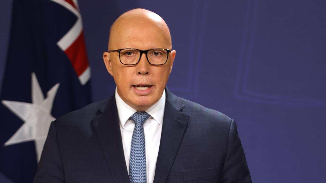 Mr Dutton and the Coalition attracted a higher percentage of support on most critical issues. Picture: NewsWire / Damian Shaw