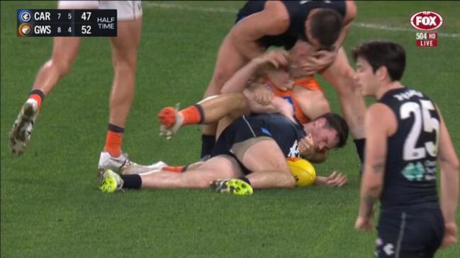 Eye gouging incident has Greene sent off