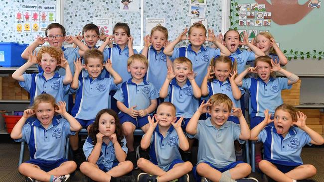 My First Year: Glass House Mountains State School Prep A. Picture: Patrick Woods.