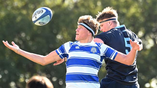 Ed Kasprowicz of Nudgee made the Team of the Week - again. Picture, John Gass