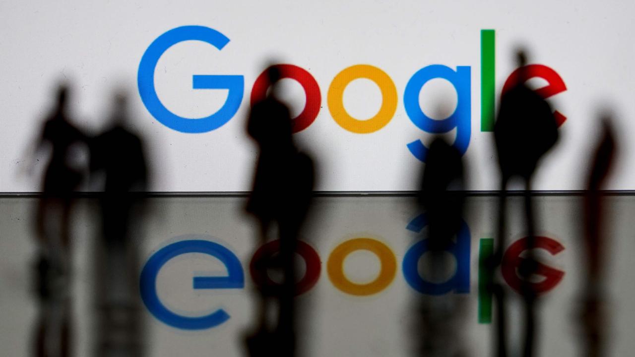 Google dominates as the default search engine for smartphone web browsers. Picture: Kenzo Tribouillard/AFP