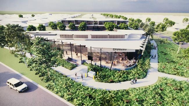 The hearing has begun to determine the future of the proposed $12 million tavern, Breezes Bar &amp; Bistro. Picture: SUPPLIED