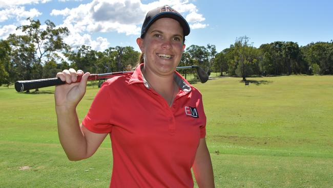 Golf coach Ellesha Michie has relocated to Gympie and is looking forward to passing on her knowledge of the sport.