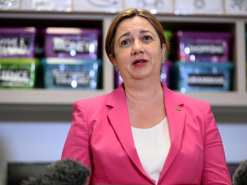 Queensland Premier Annastacia Palaszczuk. Picture: NCA NewsWire / Dan Peled