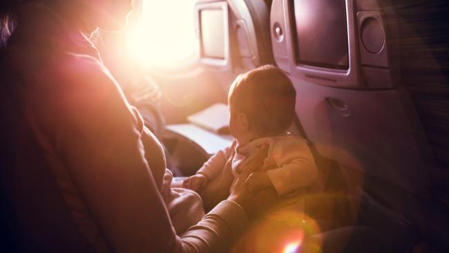 He fell asleep as soon as the pilot said, “Cabin crew please be seated for landing”. Picture: iStock